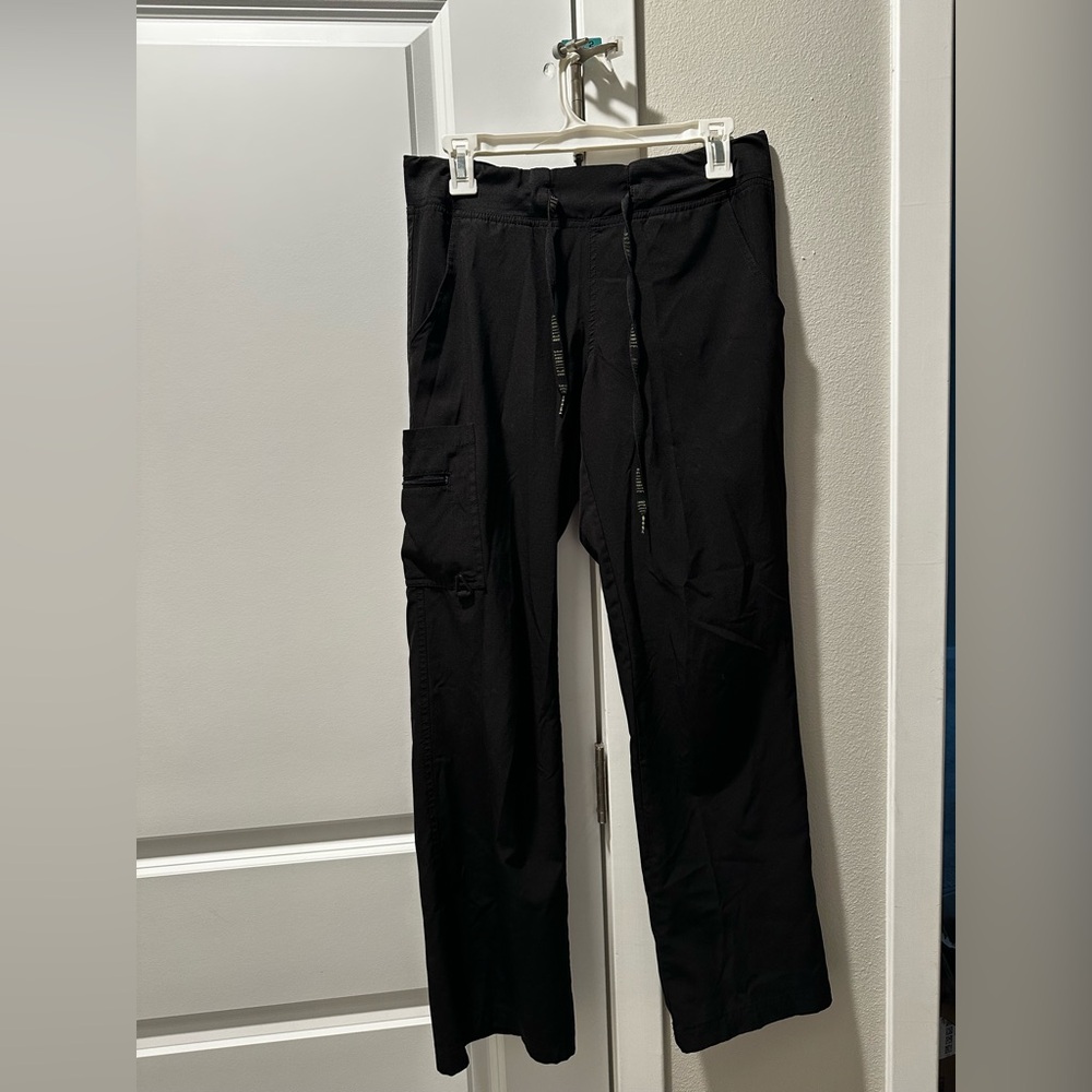 Black scrub pants